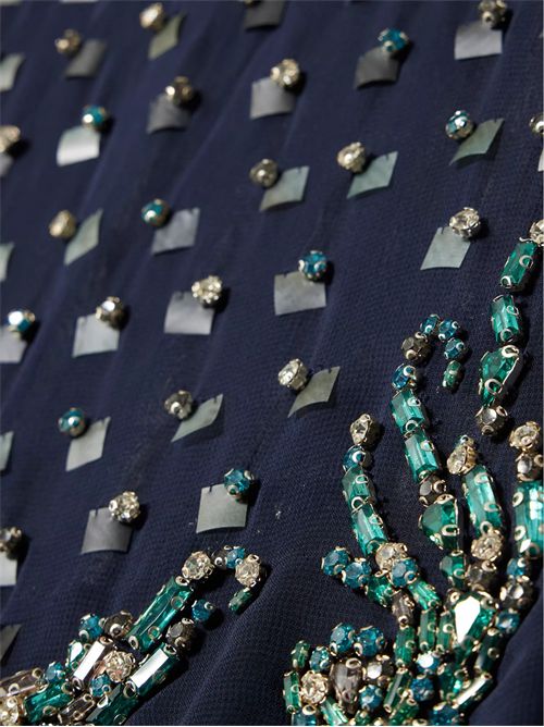 Gonna in tessuto impreziosito Dries Van Noten Sokna DRIES VAN NOTEN | 0108702314509